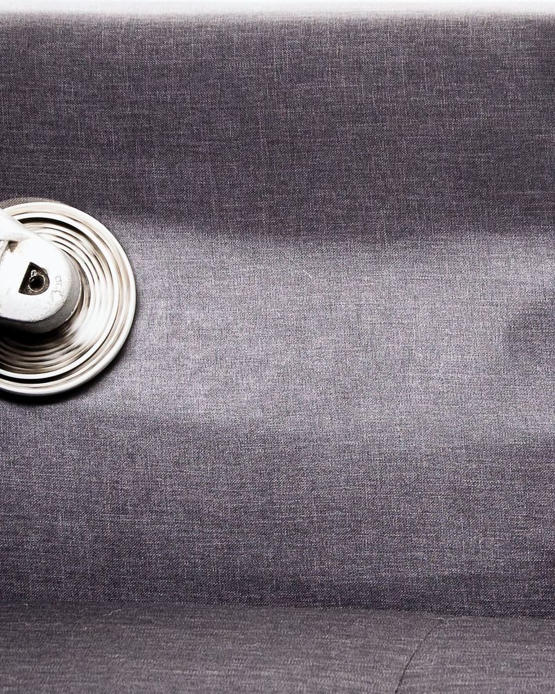 The same fabric after the extractor pass