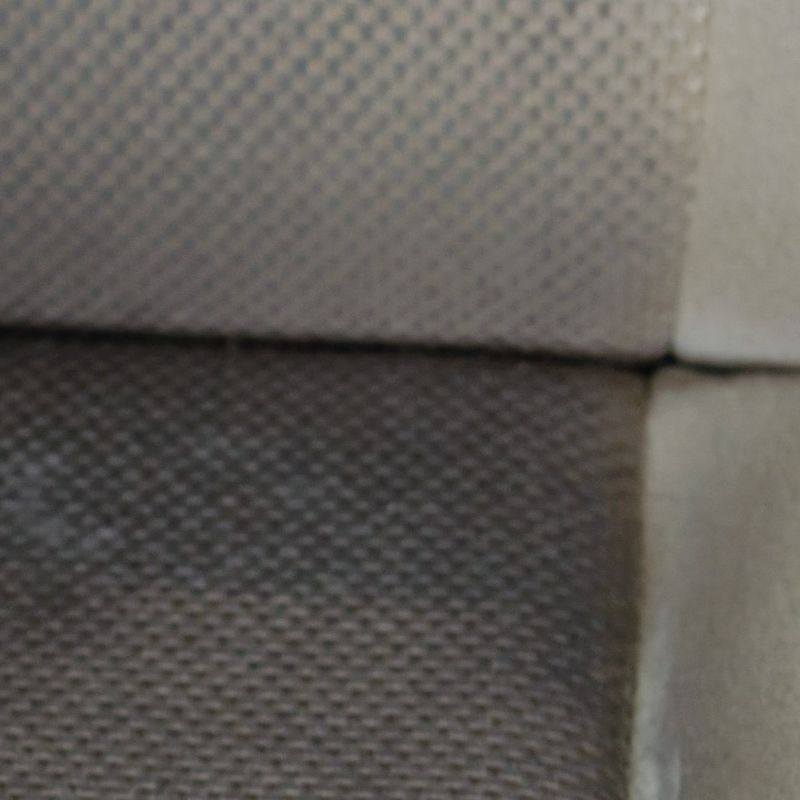 The same microfibre after extraction