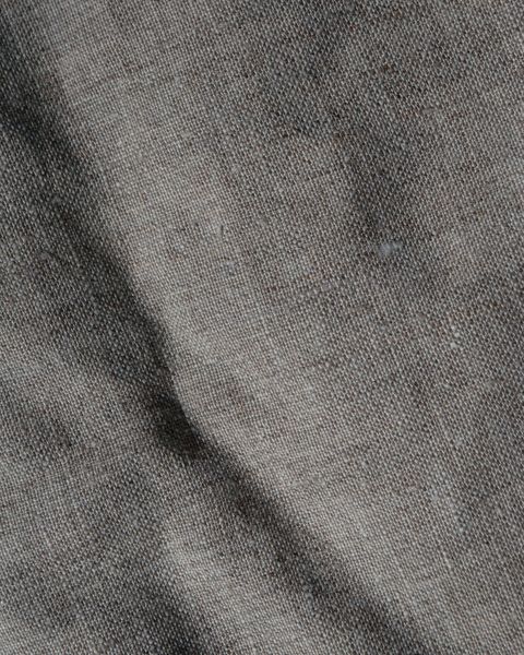 Close-up texture of grey upholstery fabric
